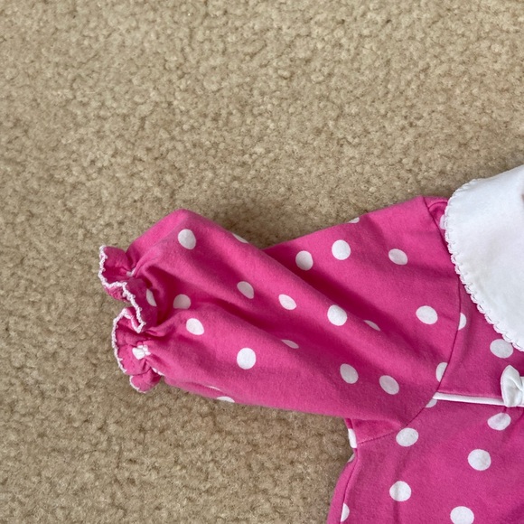 Florence Eiseman Pink Polka Dot Baby Girl Bubble - Picture 8 of 9